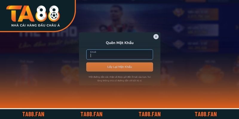 Nguyên nhân tay chơi quên mật khẩu TA88