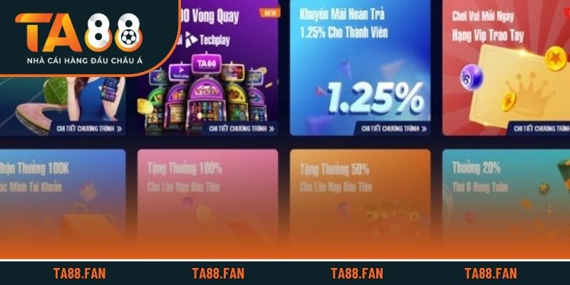 Tổng quan về khuyến mãi TA88