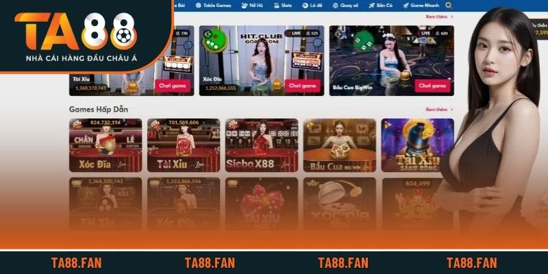 Ưu điểm thu hút người chơi tham gia tại TA88 là gì?